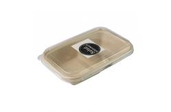 China Biodegradable Paper Pulp Lunch Container, Sugarcane Bagasse Food Container, Disposable Tableware supplier