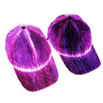 Luminous LED Baseball Cap Hats With 7 Colors Light USB Charging for sale