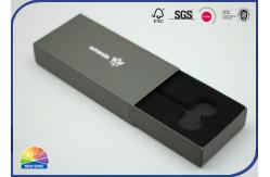 China Customized Design Foldable Gift Box With Magnet / Button / Zipper Closure supplier