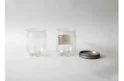 China Clear Plastic Sprite Beverage Cans / Bottle With Easy Open End 250ml Environmental supplier