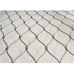 Hand Woven Wire Mesh Netting Security Stainless Steel Metal Mesh 60 Degree Angle for sale