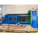 Double Rack Drive Heavy Duty Gabion Machine 84*110mm Wire Mesh For Road for sale