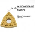 External Peach Lathe Blade Wnmg080408-Hq CNC Blade indexable inserts used in cnc tooling for sale