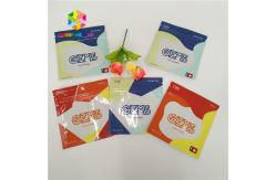 China Recyclable Herbal Incense Packaging Plastic Bags 3 Side Sealed Custom With Zipper supplier