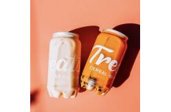 China Sealing Machine 350ml Pet Beverage Can With Easy Open Lid supplier
