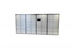 China Intelligent Logistic Parcel Delivery Lockers With Security Camera And Remote Control Platform supplier