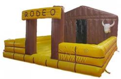 China Rodeo Bull Inflatable Sports Games / Bounce House Games Non Toxic supplier