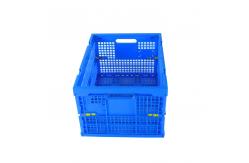 China Mesh Collapsible Plastic Crates For Fruits And Vegetables Storage supplier