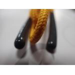 Fashionable Non Elastic Cord With Shiny Silicone Endings Environmentally Friendly