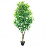 Fire Retardant Artificial Blessing Tree Landscaping Project Faux Plant Evergreen Custom