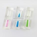 45 Second Sand Timer Hourglass Any Color Custmized 2.5*2.5*8cm for sale