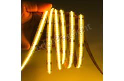 China IP20 12V 24V High-Density 840LEDs/m 10mm Flexible Smart RGB COB LED Strip supplier
