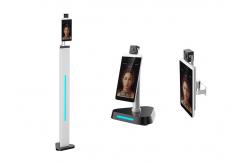 China 8 IR Face Recognition Infrared Thermometers With Fever Alarm supplier