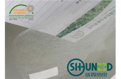 China PES Double Sided Fusible Bonding Web Dimension Stability Interfacing Fabric supplier