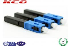 China CATV FTTH SC PC Fiber Optic Fast Connector , Quick Assembly Connector supplier
