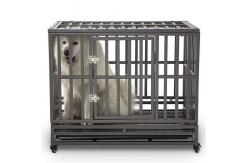 China Horizontal Sliding Folding Dog Crate Stainless Steel supplier