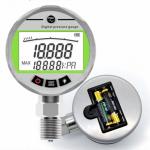 Hydraulic Digital Water Air Pressure Gauge SS304 High Precision for sale