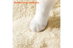 China OEM / ODM Cassava Cat Litter Plant Biodegradable Easy Clean Fast Clumping  supplier
