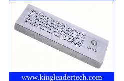 China 66 Keys Waterproof Industrial Desktop Keyboard With Aluminum Alloy Back Panel supplier