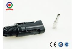China Anti - Aging IP68 Solar Panel Connectors Dustproof With Customized Length supplier