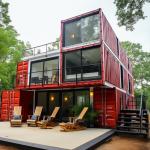 Foldable Flat Pack Container House , Office Container House Modular Prefabricated House for sale