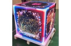 China Magic Square Rotating Custom Led Display Video Wall supplier