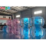 Amusement Park 1.0mm TPU Inflatable Sports Games Bubble Soccer Ball for sale
