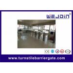 RS232 Interface Intelligent Turnstile Barrier Access Control Turnstile Gate for sale