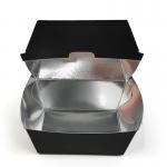 Eco-friendly Fast Food Packaging Box Customized Hamburger Box with Biodegradable Materia