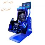 Earning Money 9D VR Roller Coaster Simulator  Virtual Reality 360 degree 9d vr cinema for Game zone for sale