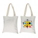 36*39cm Sublimation Tote Bag Blanks Custom Printed Logo Linen Sublimation Shopping Bag for sale