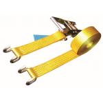 Open Hook Over The Wheel Tie Down Straps , Commercial Tie Down Straps 2500 DN LC for sale