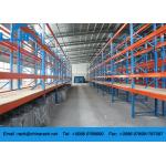 Corrosion Protection Steel Rack Storage , Metal Pallet Racks With Plywood Board for sale