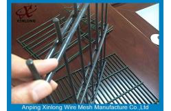 China Security 868 Welded Double Wire Fence / Anti Climb Welded Wire Mesh Fence supplier