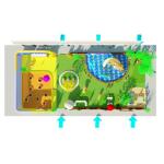 Children Virtual Reality Game Park , Body Sensor Virtual Amusement Park Games