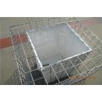 Galfan Coating Gabion Rock Box 100x100mm Mesh Boxes For Stones for sale