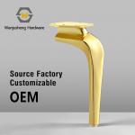 Light Luxury Metal Sofa Legs Minimalist Height Boost Support Feet for Coffee Tables and Nightstands Furniture Fittings for sale