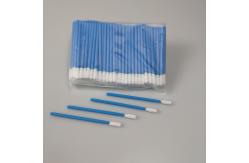 China Round Head Dacron Tipped Swab 70mm For Electronics Cleaning supplier