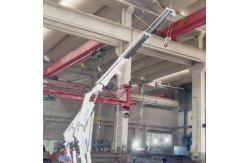 China Innovative 0.5 Ton Provision Crane Knuckle And Telescopic Boom On Ship supplier