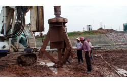 China 1200mm Belling Bucket Concrete Drilling Tools Adjustable Expansion Bottom Diameter supplier