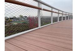 China Customized 2.0 Mm Balustrade Cable Mesh 80*80 Mm Hole supplier