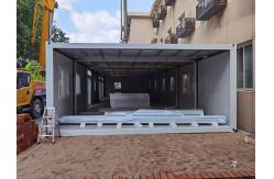 China Insulated Steel Prefab Folding Container House Collapsible Container Homes supplier