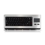 Rugged Military Silicone EMC Keyboard IP68 Backlight With Touchpad for sale