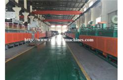 China Continuous Industrial Carburizing Tempering Mesh Belt Furnace For Fasteners And Concrete Nails supplier