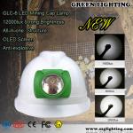 10000 Lux Rechargeable LED Mining Light With OLED Screen IP 68 Waterproof