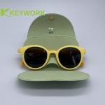 Kid Durable PE Pouch Fashionable Soft Sunglasses Case Shakeproof Drawstring Handhold for sale
