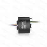 0-200RPM Through Bore Slip Rings 12 Circuits 10 A 16 Circuits Signal 2 Circuits Shielded for sale