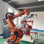 Kuka KR 16 Ten Axis Welding Robot On Track And H Shape Positioner Arc Welding , Loading And Unloading Of Parts  Handling for sale