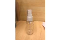 China mini 2oz Clear PET Spray Bottles For Essential Oils supplier