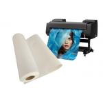 Digital Blank Poly Cotton Canvas Fabric Waterproof For Aqueous Ink Printing for sale